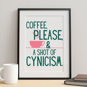 Gilmore Girls “Coffee, Please, and a Shot of Cynicism” Print